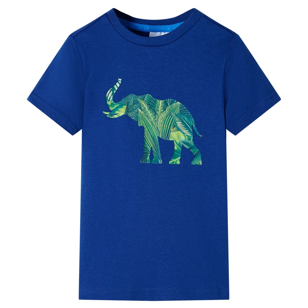 T-shirt enfant Bleu foncé 116
