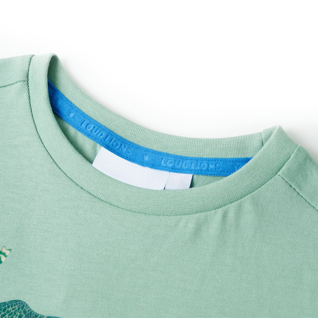 T-shirt enfant Kaki clair 116