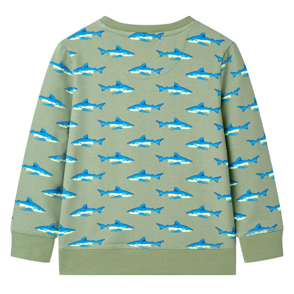 Sweat-shirt enfant Kaki clair 128