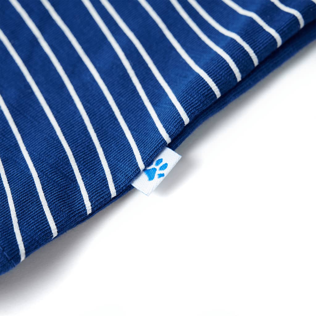 T-shirt enfant bleu foncé 140