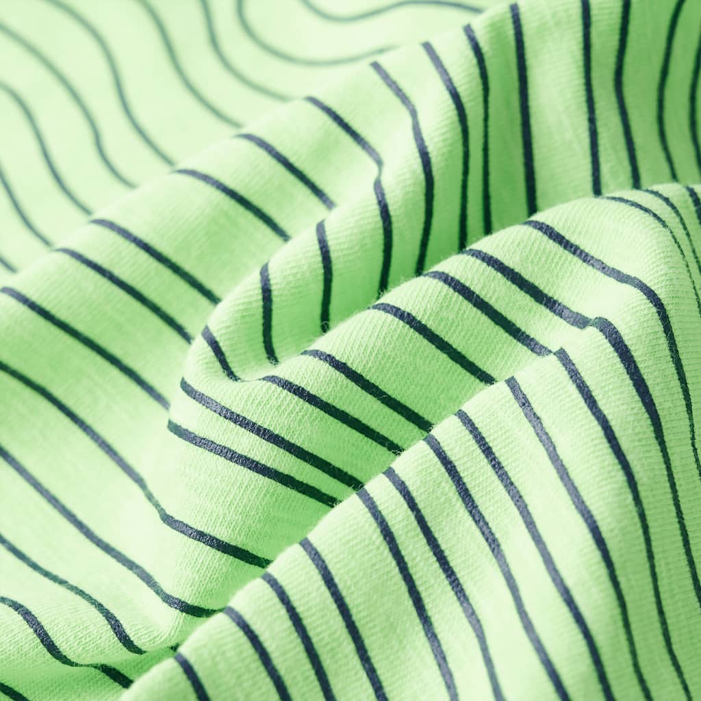 Kinder-T-Shirt Neongrün 128