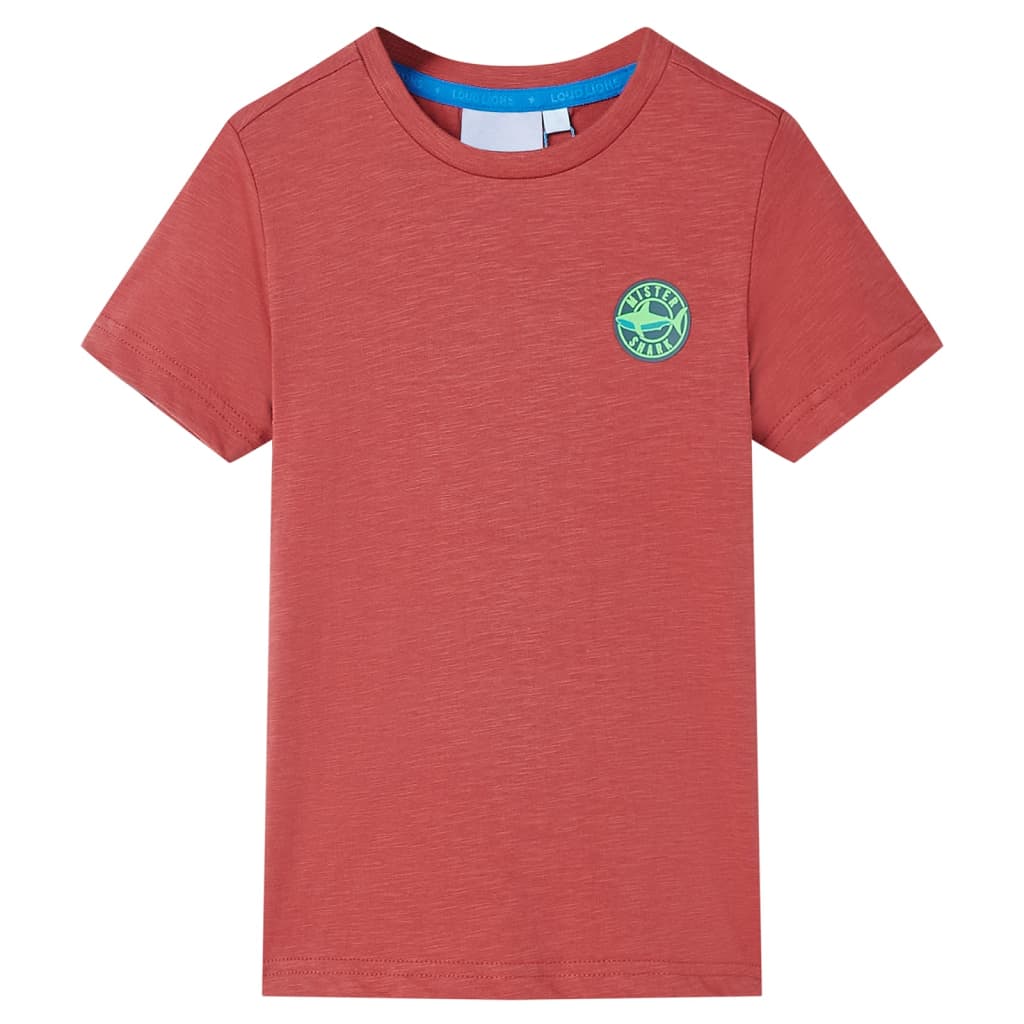 Children's T-shirt Paprika Red 104