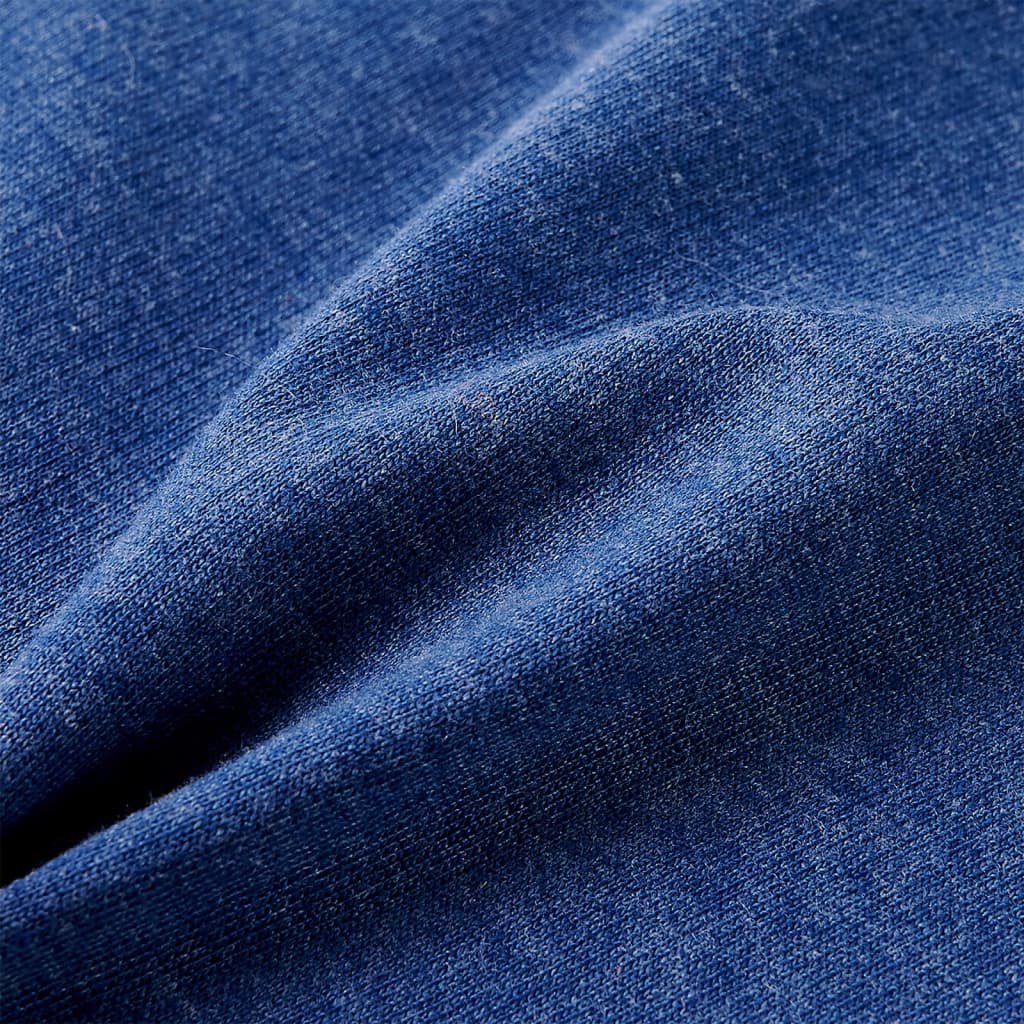 Shorts enfant à cordon de serrage bleu foncé mélangé 128