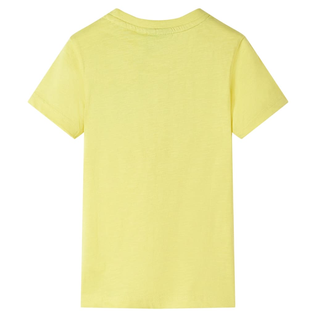 T-shirt enfant jaune 128