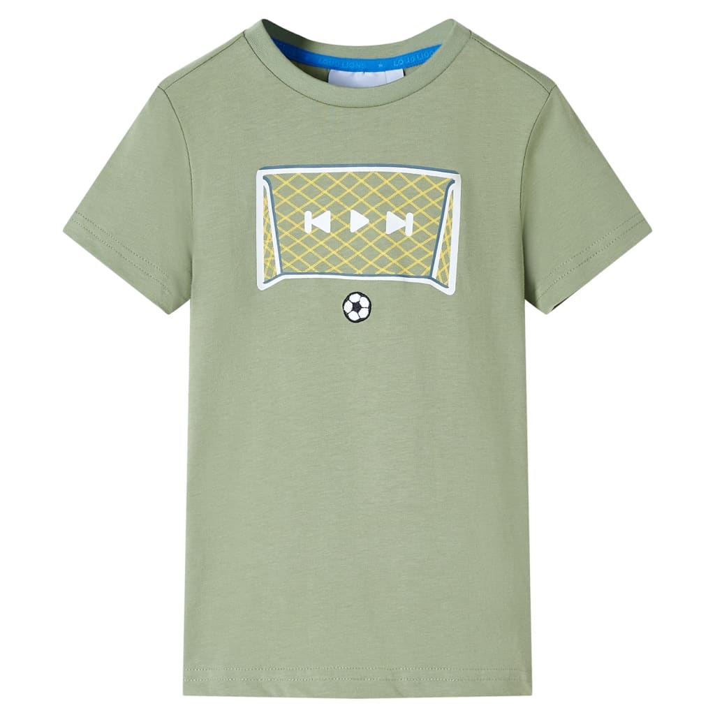 T-shirt enfant Kaki clair 116