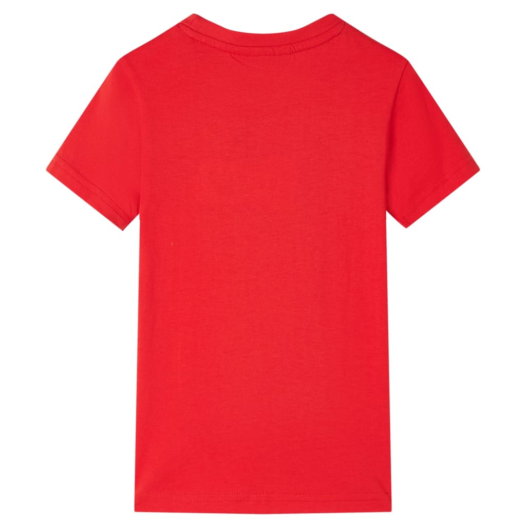 T-shirt enfant rouge 92