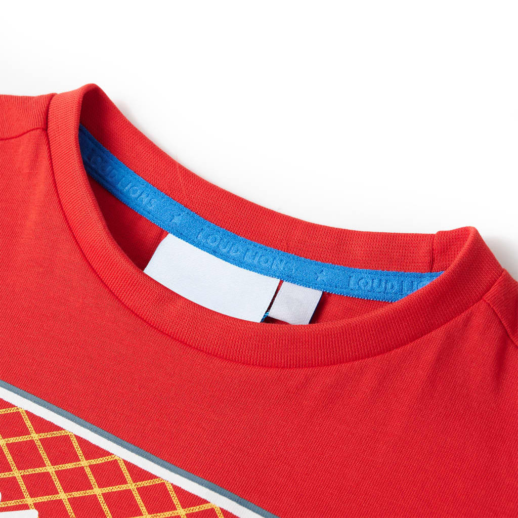 T-shirt enfant rouge 92