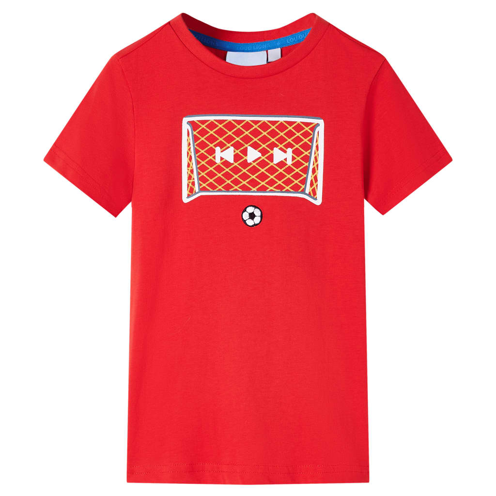 T-shirt enfant rouge 116
