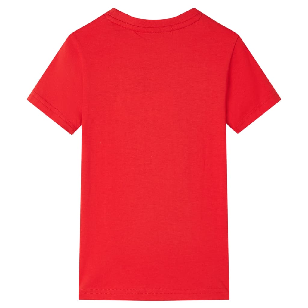 T-shirt enfant rouge 116