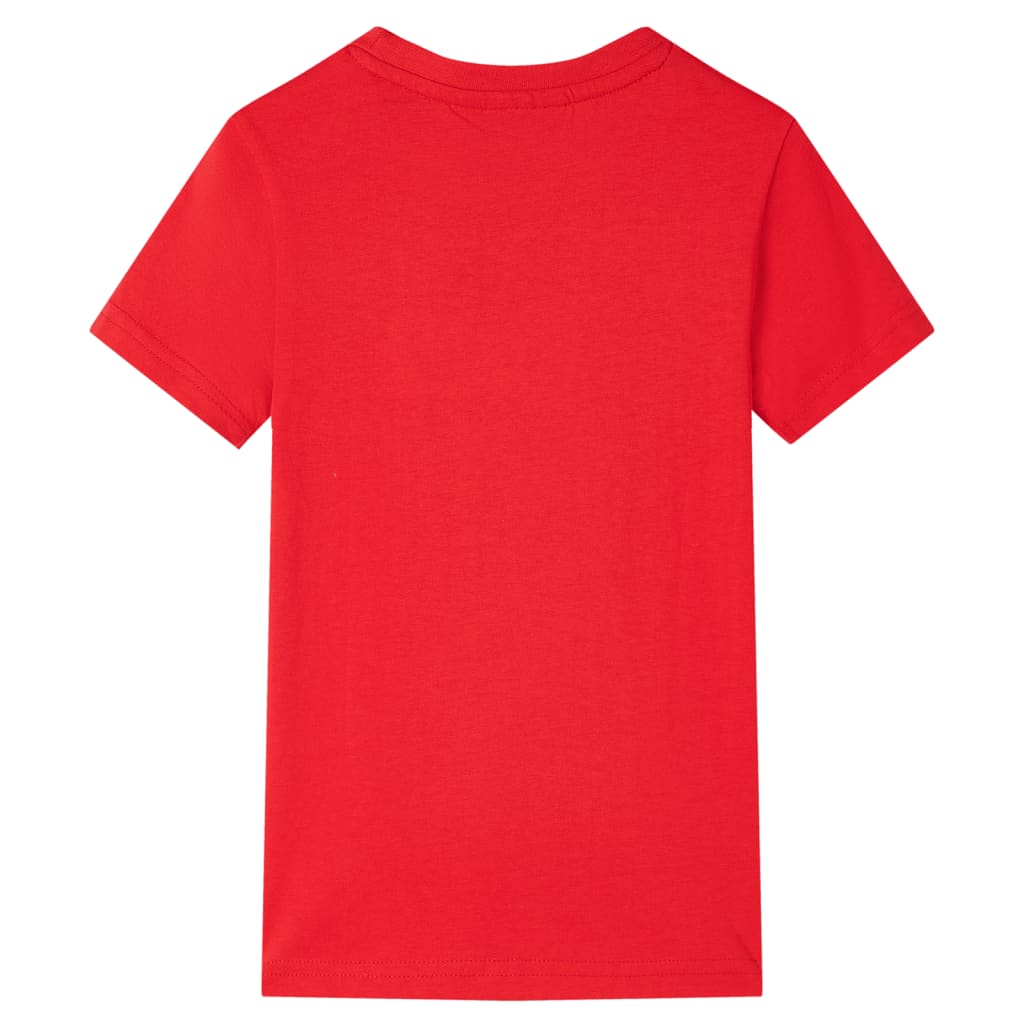 T-shirt enfant rouge 128