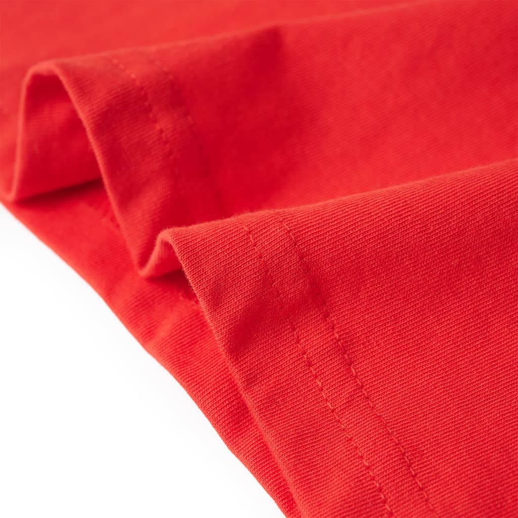 T-shirt enfant rouge 128