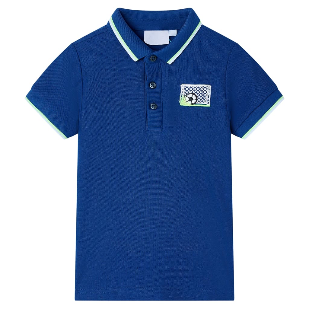 Polo Enfant Bleu Foncé 116