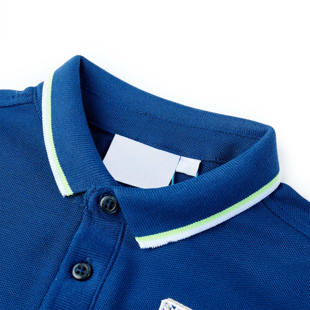 Polo Enfant Bleu Foncé 116