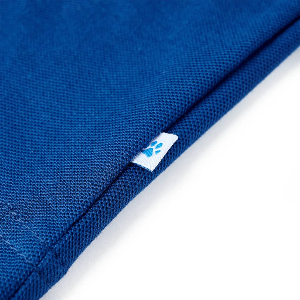 Polo-shirt enfant bleu foncé 140