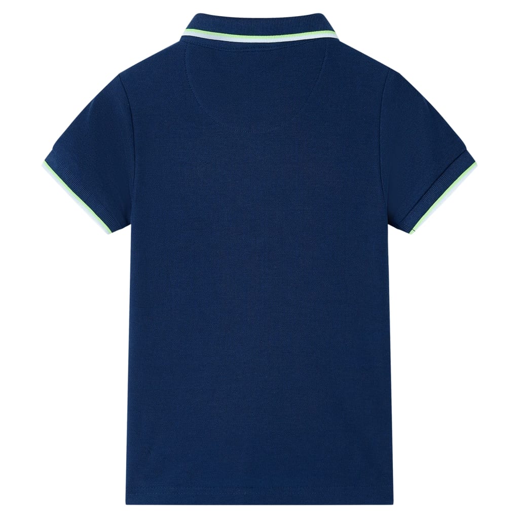 Polo enfant marine 116