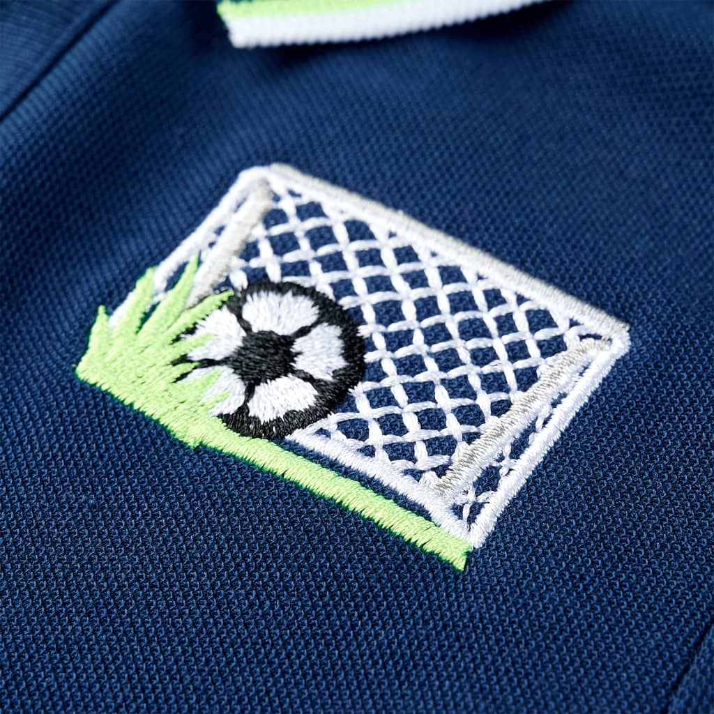 Polo enfant marine 116