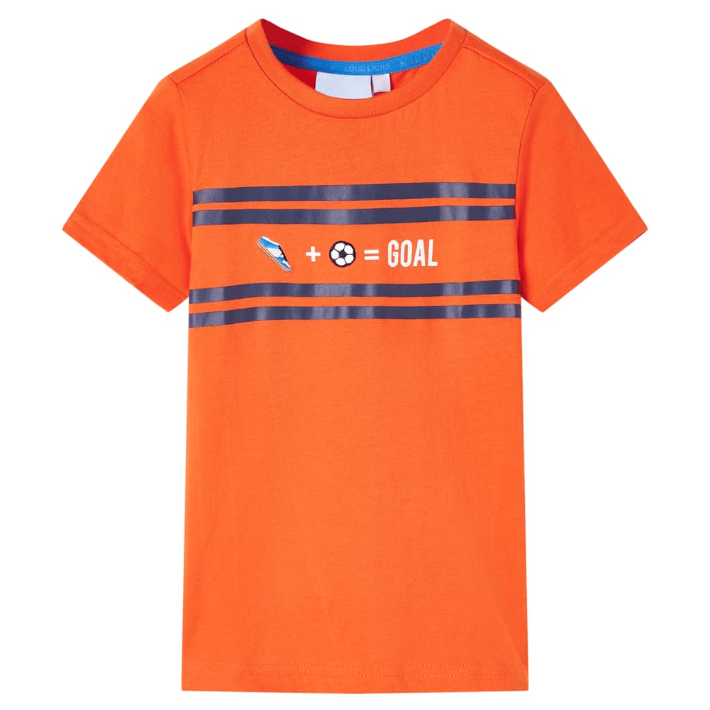 Kids' T-Shirt Dark Orange 116