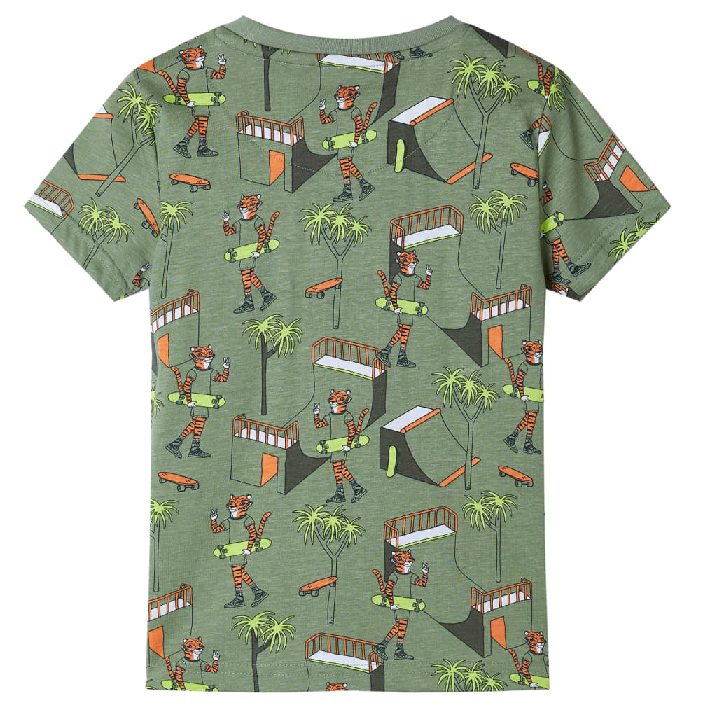 Pyjama court enfant kaki clair 116