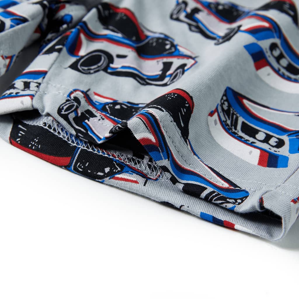 Kids' Short Sleeve Pajamas Gray 104