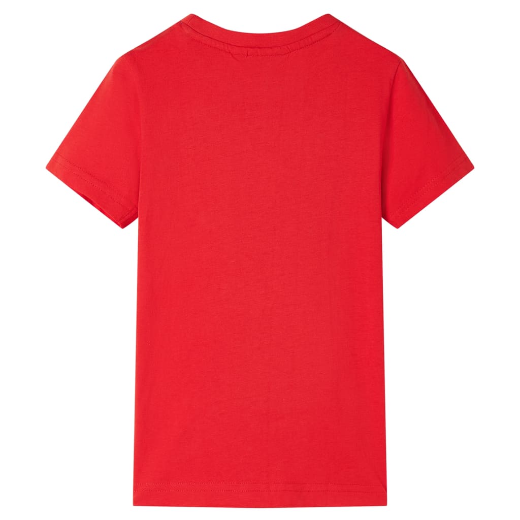 T-shirt enfant rouge 104