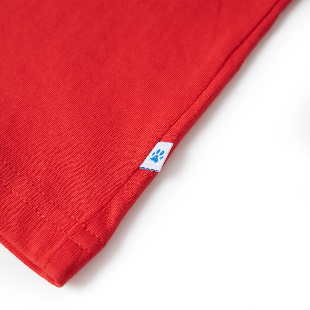 T-shirt enfant rouge 104