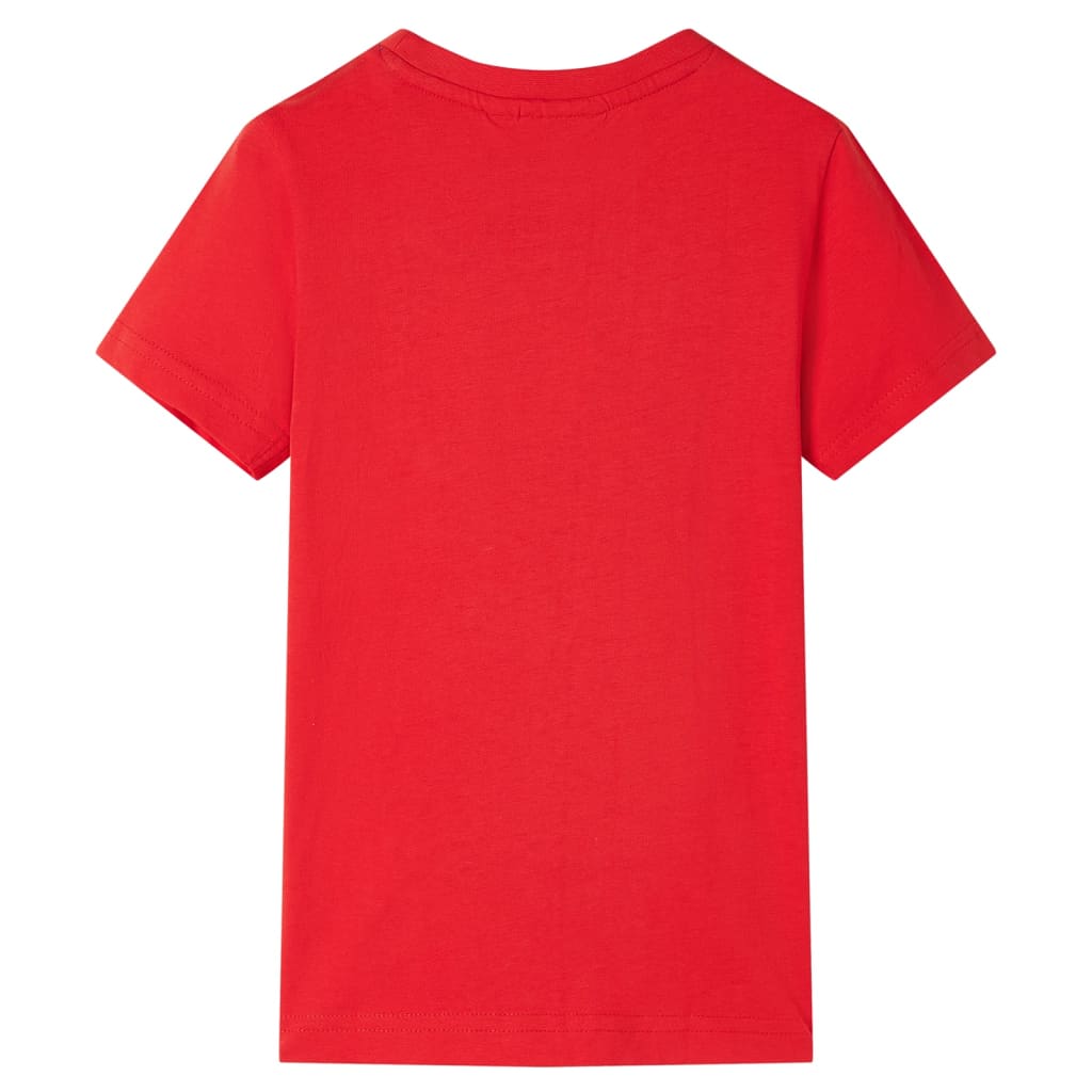 T-shirt enfant rouge 140