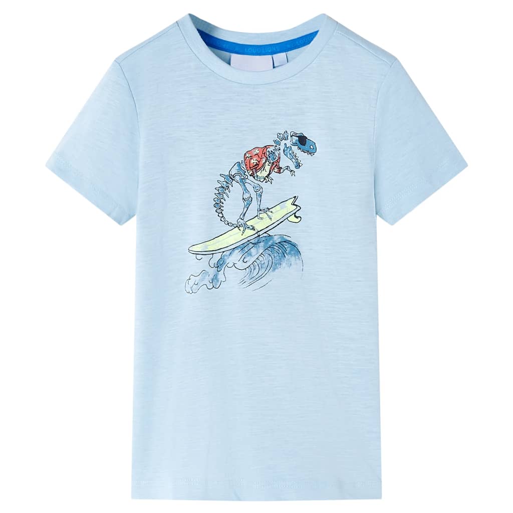 T-shirt enfant bleu clair 140