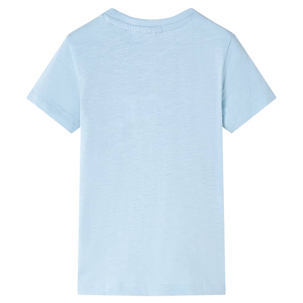 T-shirt enfant bleu clair 140
