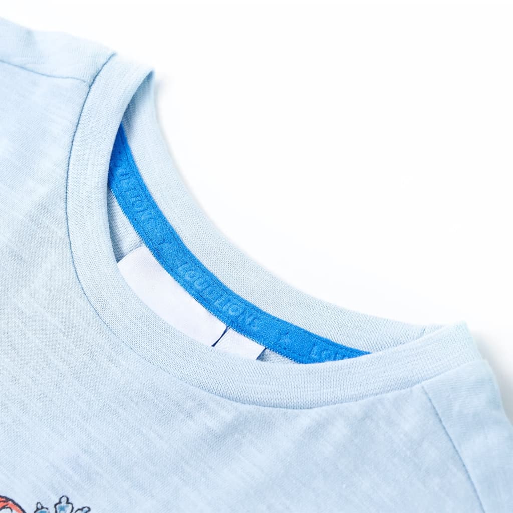 T-shirt enfant bleu clair 140