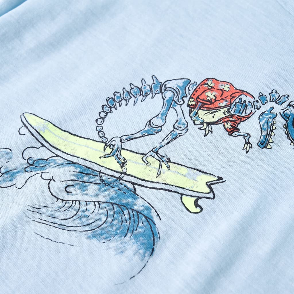 T-shirt enfant bleu clair 140