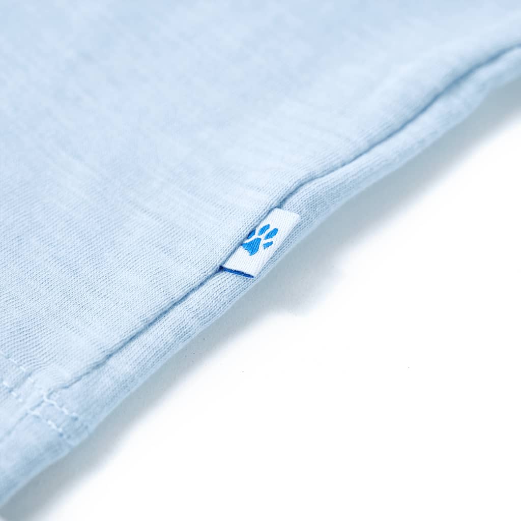 T-shirt enfant bleu clair 140