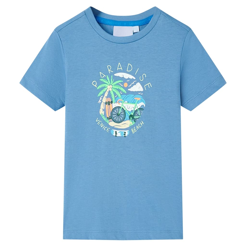 Kids' T-Shirt Medium Blue 116