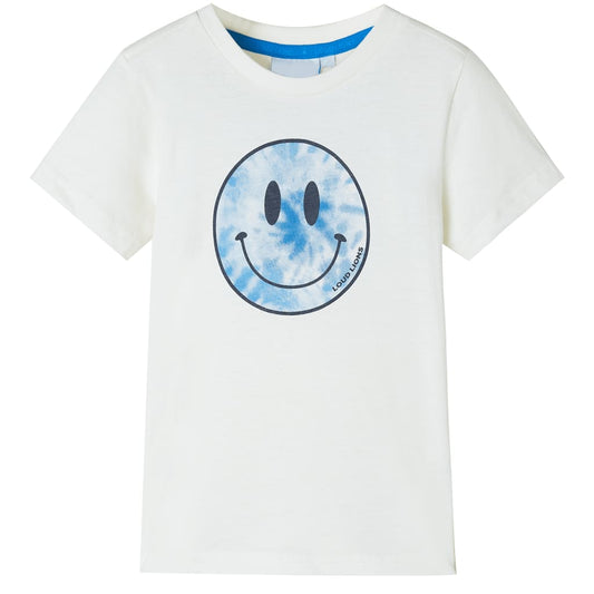 Kinder-T-Shirt Ecru 116