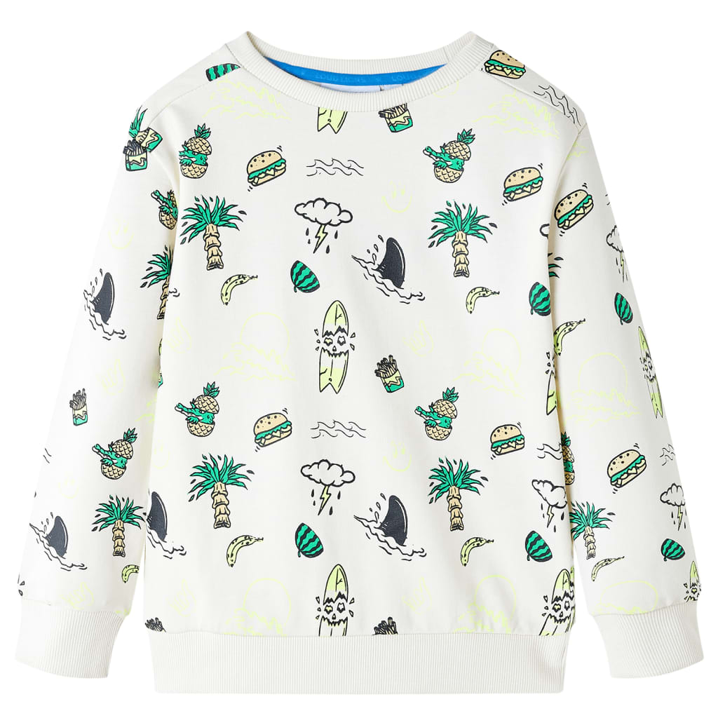 Kids' Sweatshirt Light Ecru 128