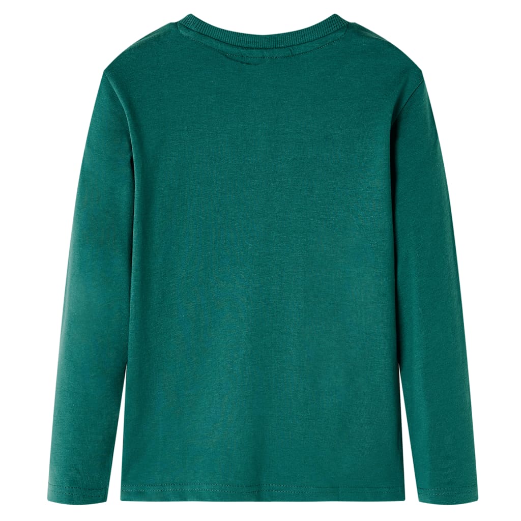 Kids' Long-Sleeve Shirt Green 92