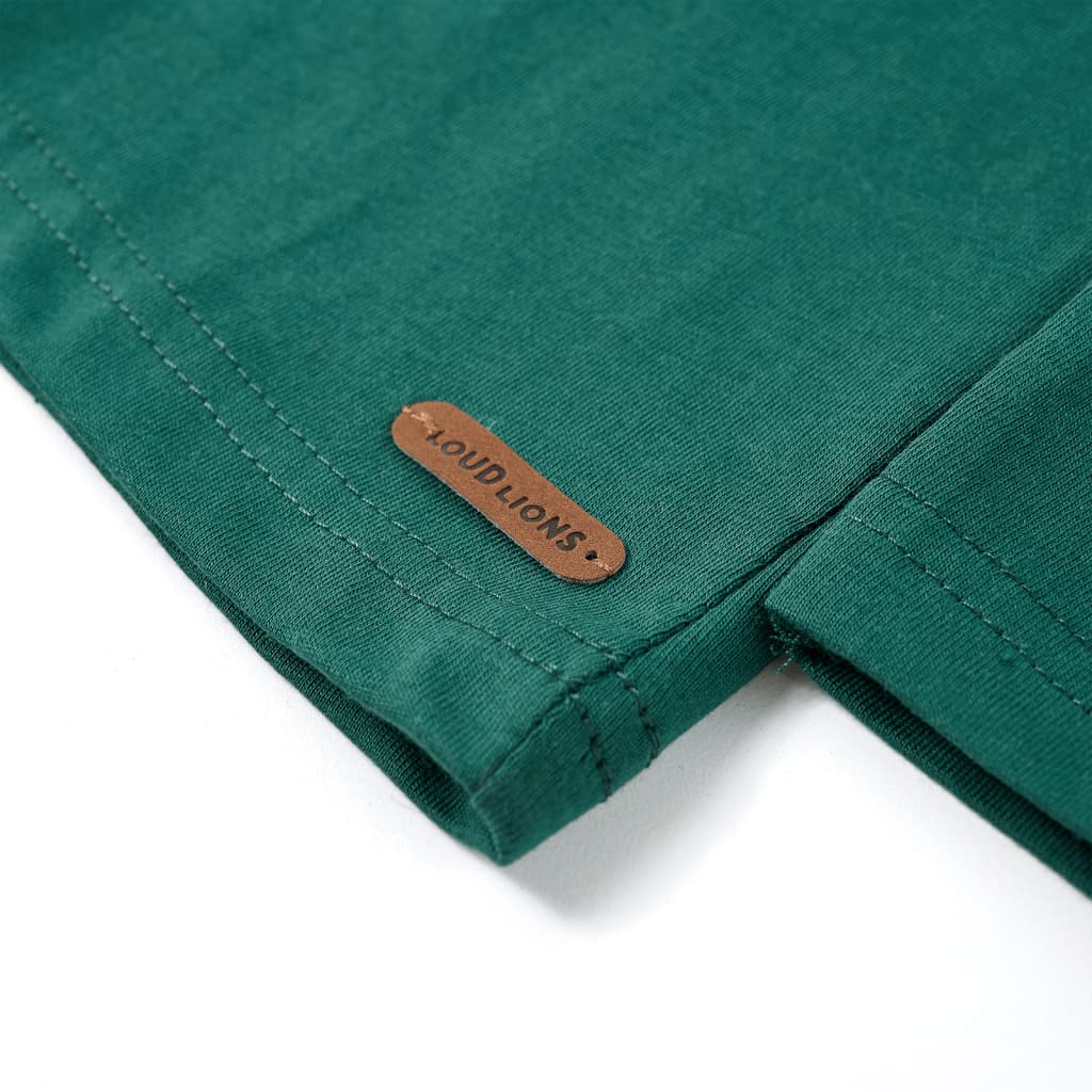 Kids' Long-Sleeve Shirt Green 92