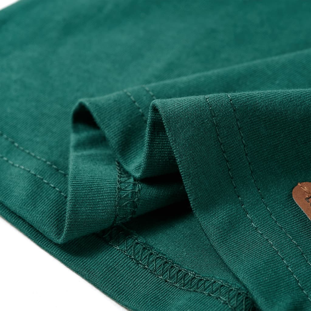 Kids' Long-Sleeve Shirt Green 92