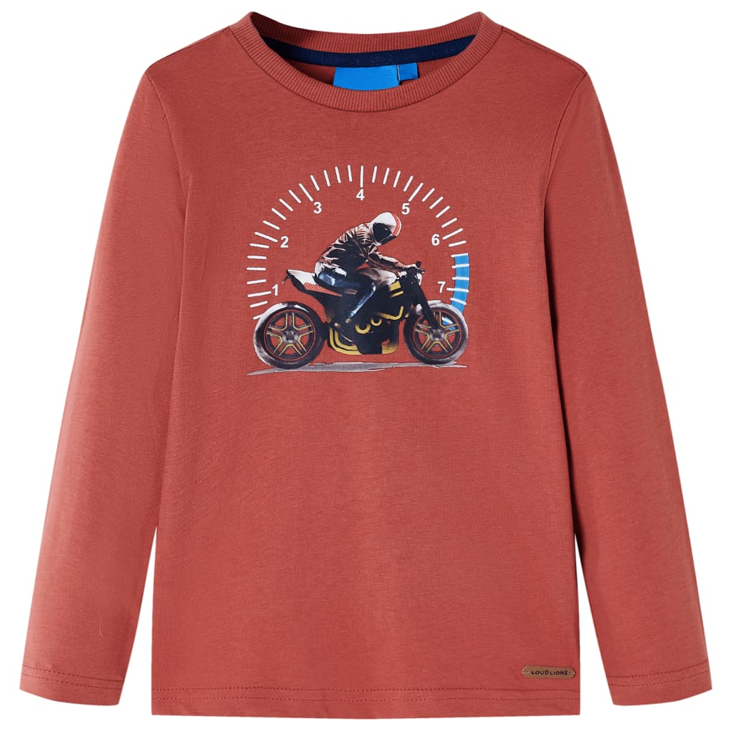 Kids' Long-Sleeve Shirt Henna 116