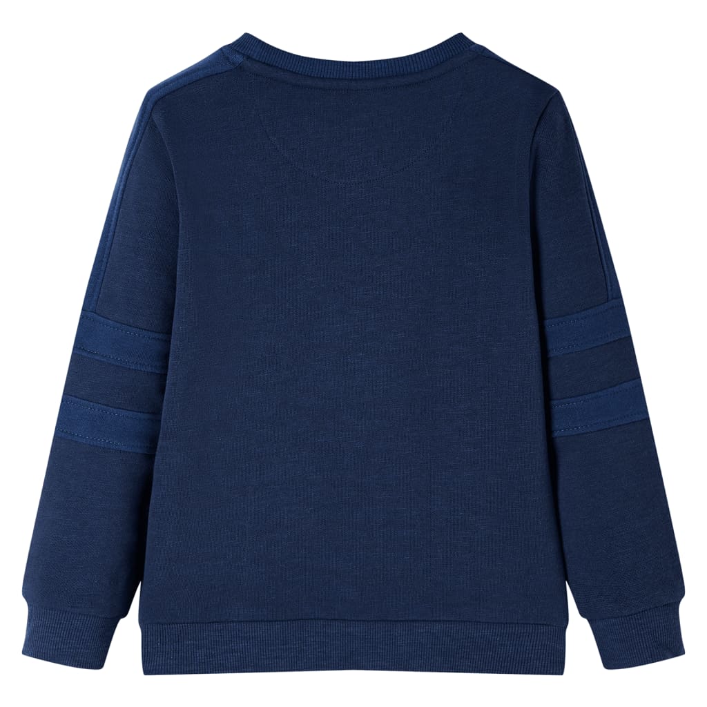 Sweatshirt enfant Marine chiné 104