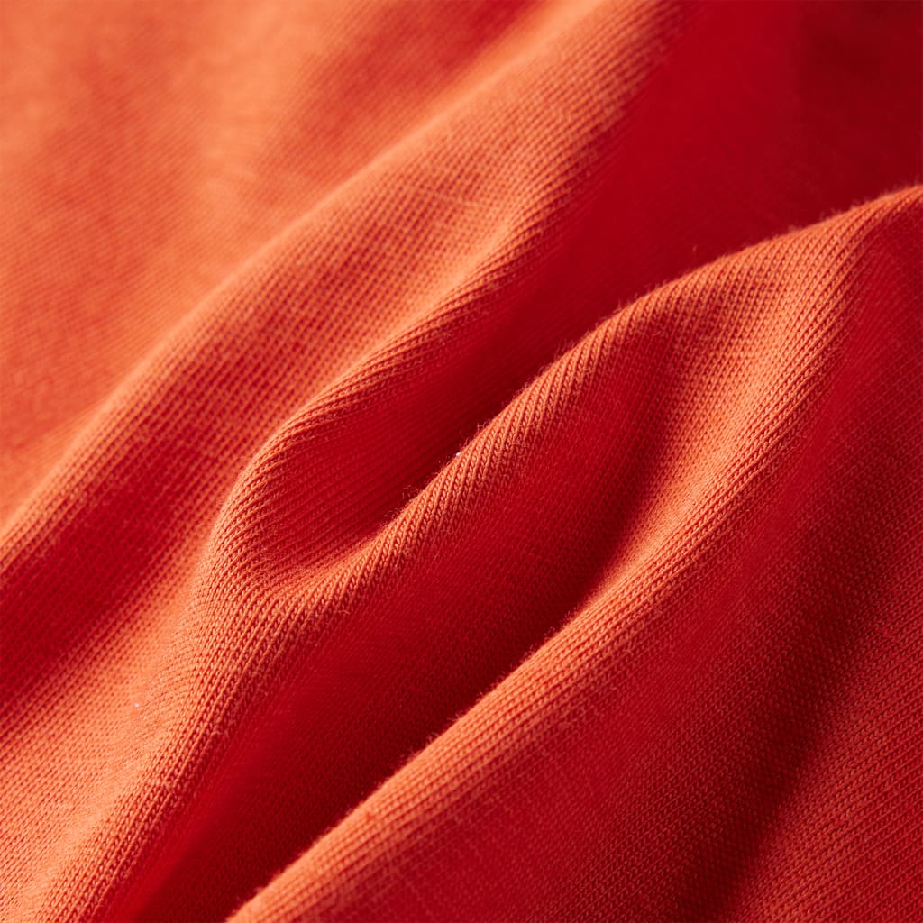 Kids' Long-Sleeve Shirt Orange 128