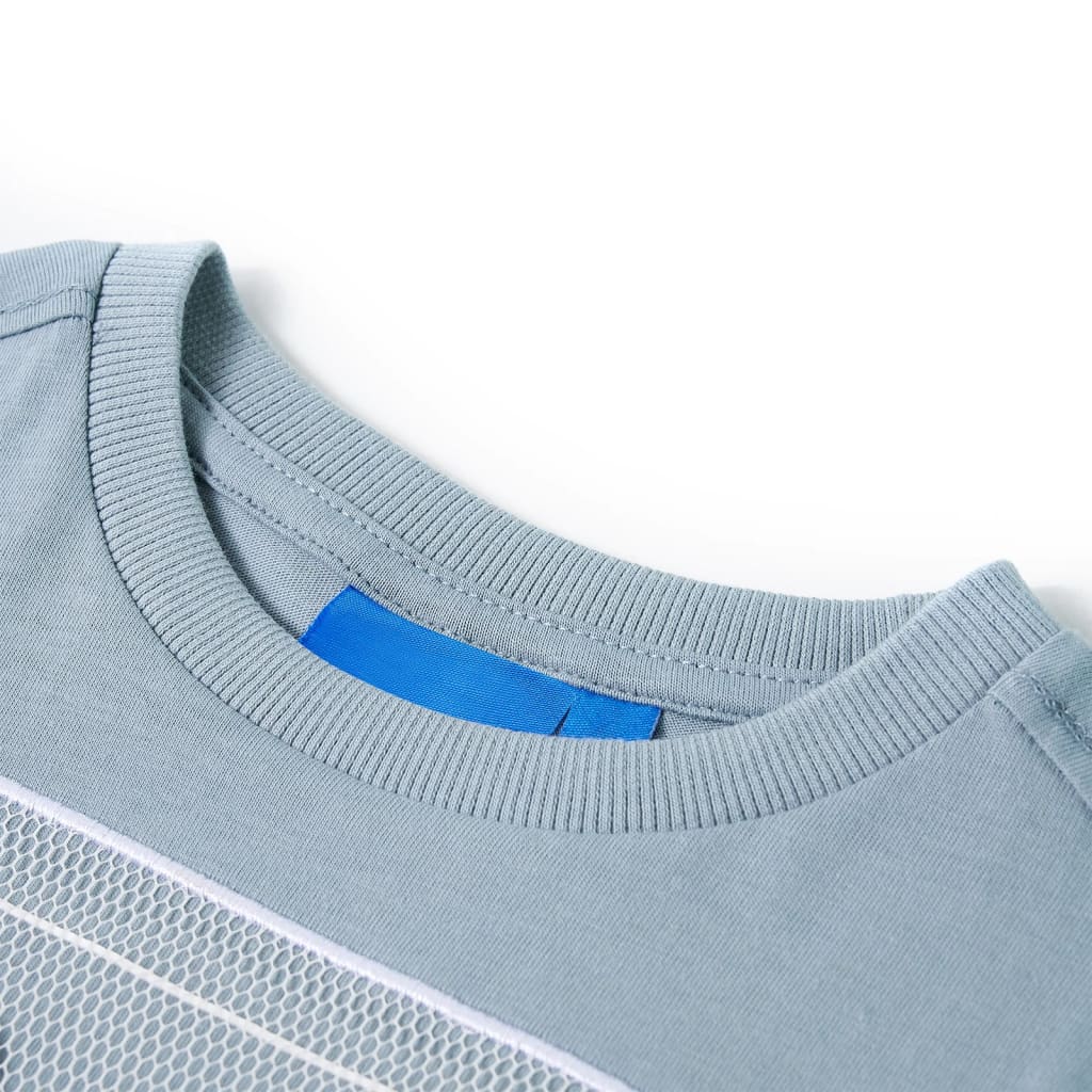 Kids' Long-Sleeved Shirt Light Blue 104
