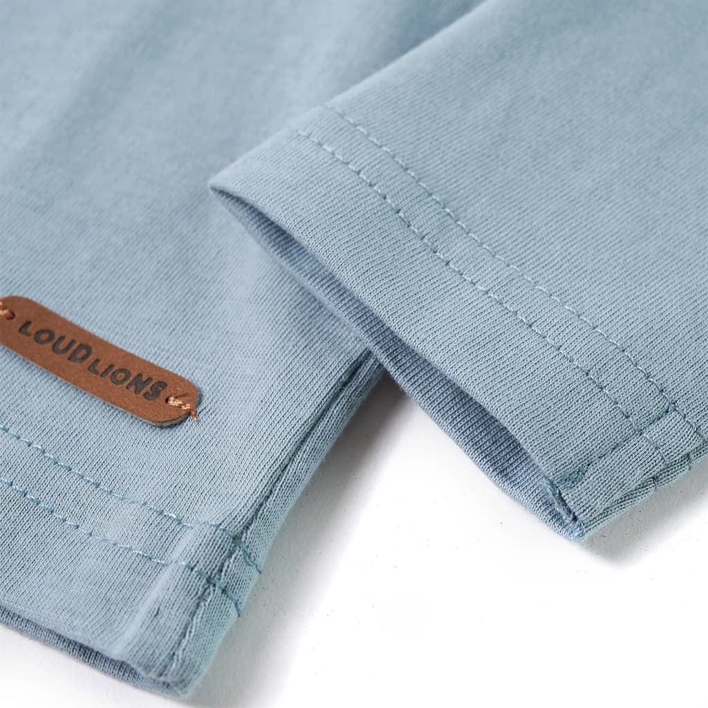 Kids' Long-Sleeve Shirt Light Blue 128