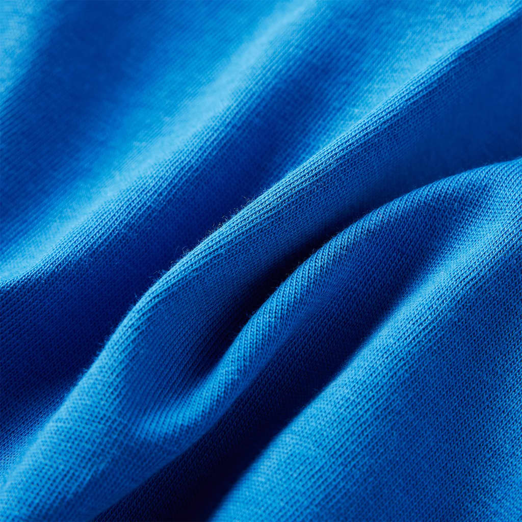 Kids' Long-Sleeve Shirt Cobalt Blue 128