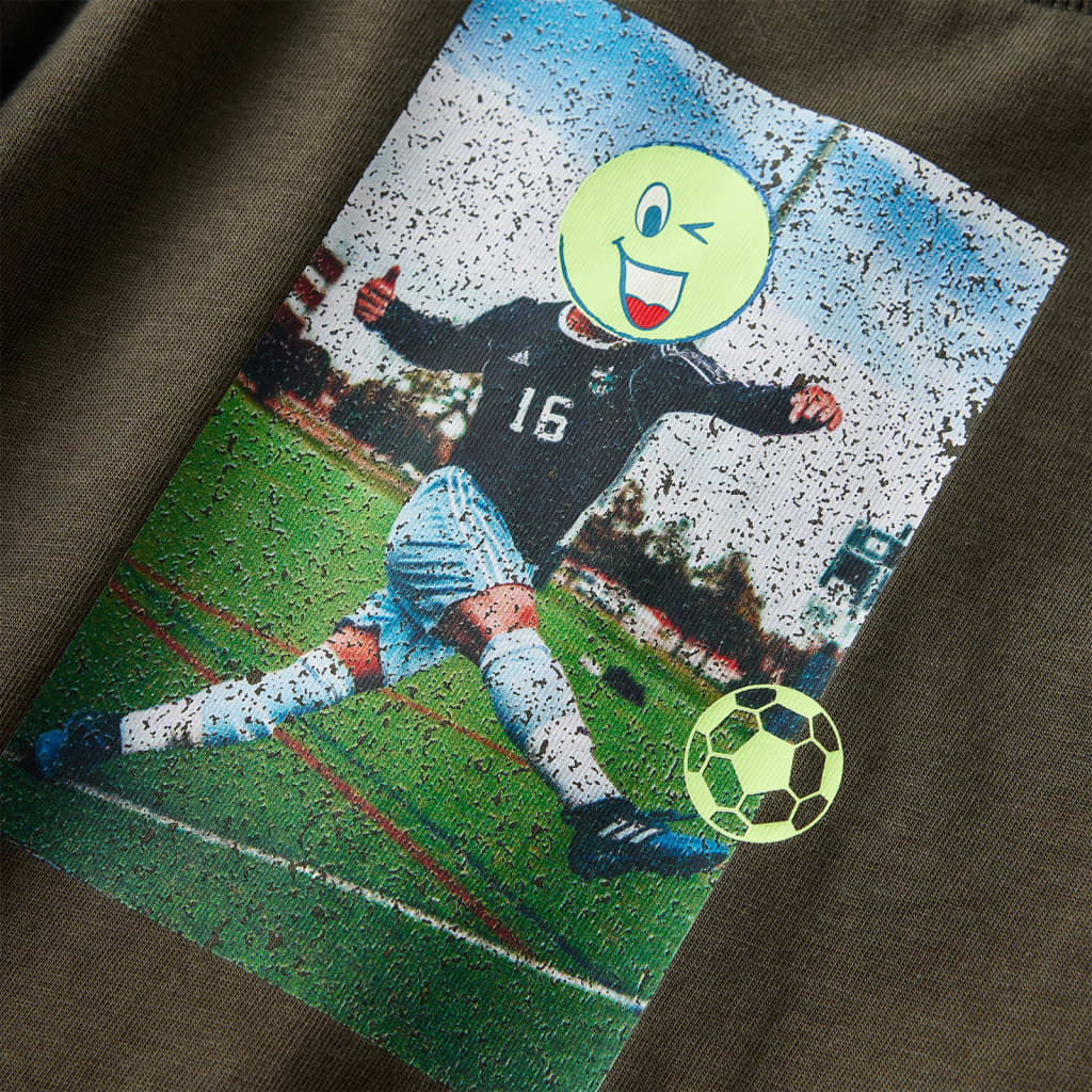 T-shirt manches longues enfant kaki 116