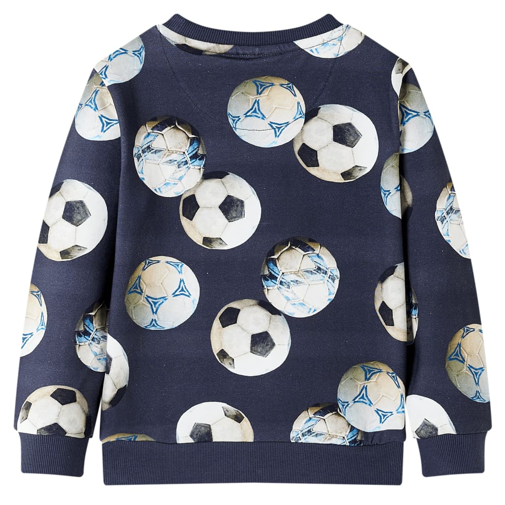 Sweatshirt enfant bleu marine 116