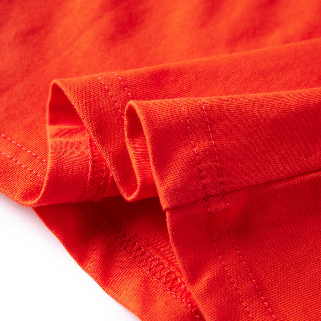 Kids' Long-Sleeve Shirt Light Orange 128