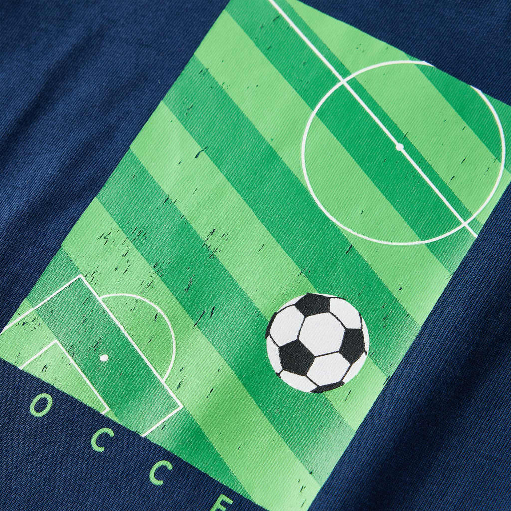 T-shirt manches longues enfant marine 104