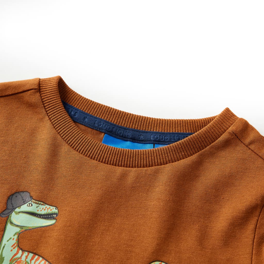 T-shirt manches longues enfant Cognac 104