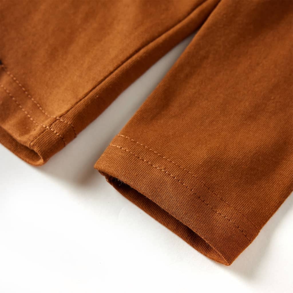 T-shirt manches longues enfant Cognac 104
