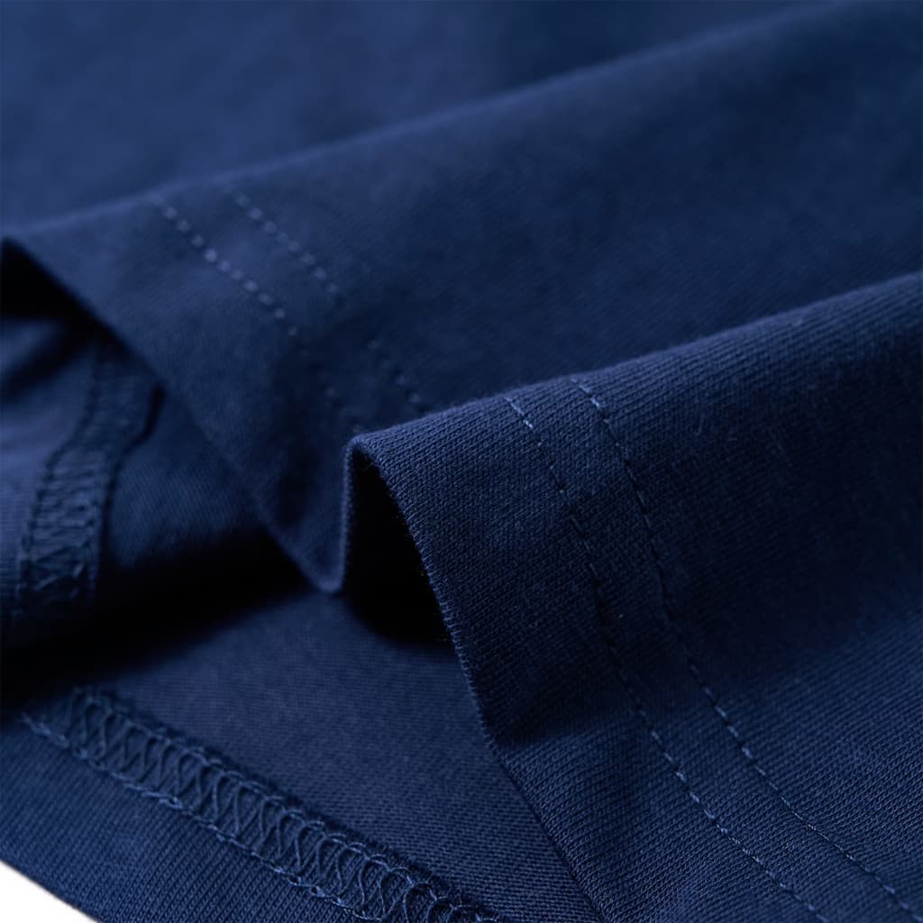 Kids' Long-Sleeve Shirt Navy Blue 116